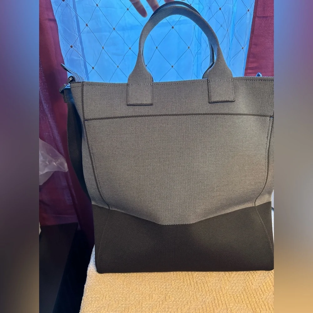 Rothy's Women's The Carryall Tote Bag With Shoulder Strap - Slate Brown